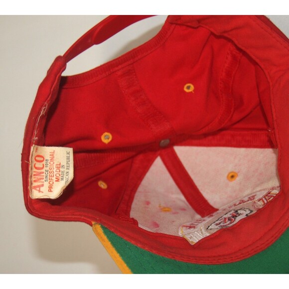 VINTAGE Kansas City Chiefs NFL SnapBack Hat ANNCO Rare Style from 80's Unisex - Picture 3 of 6